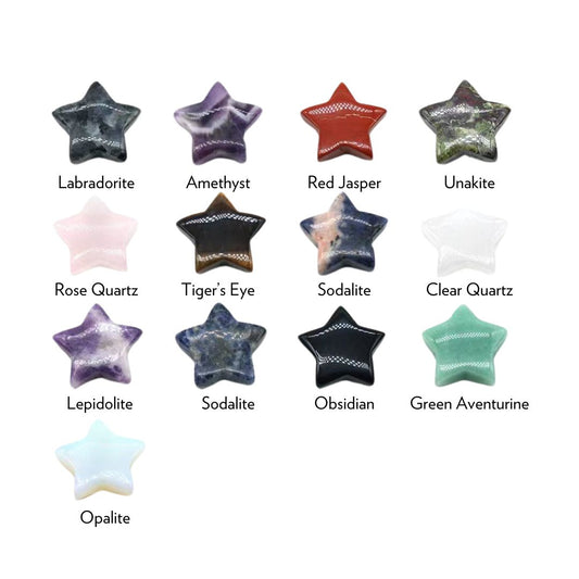 Gemstone Crystal Star