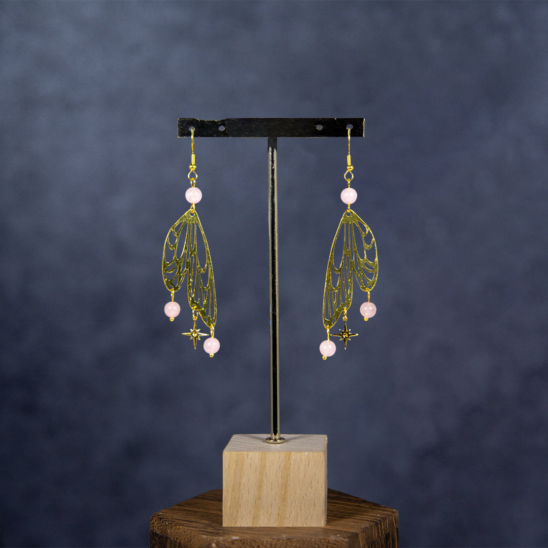 Iridescent Angel Wings Earrings