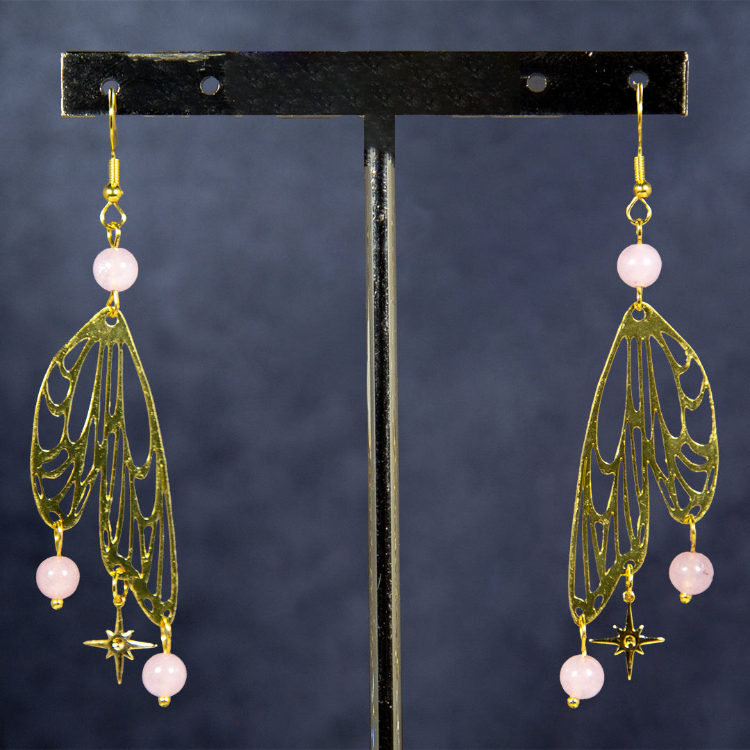 Iridescent Angel Wings Earrings