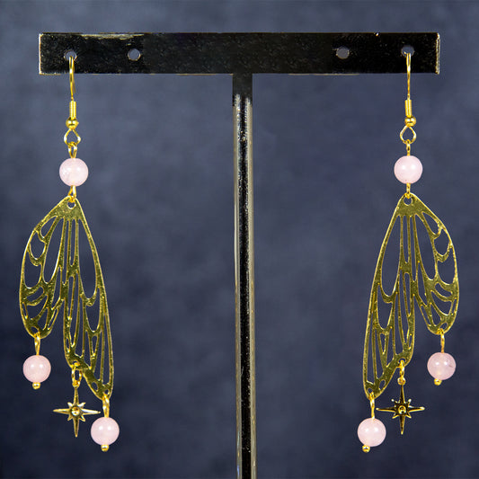 Iridescent Angel Wings Earrings