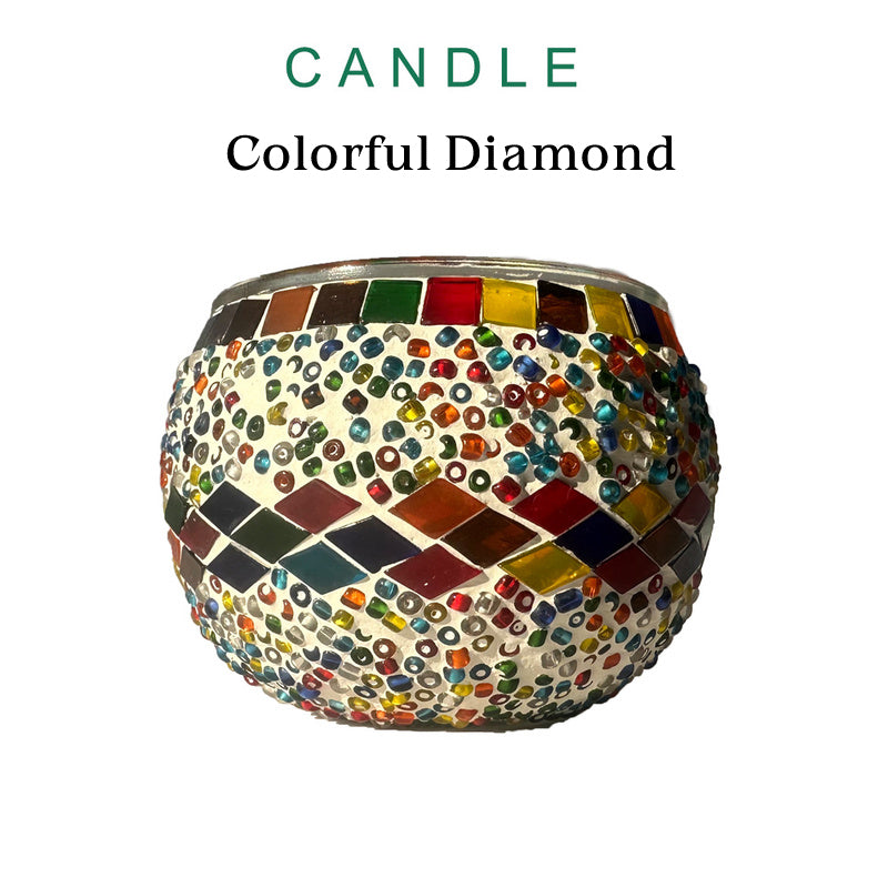 DIY Turkish Mosaic Candle Holder Kit