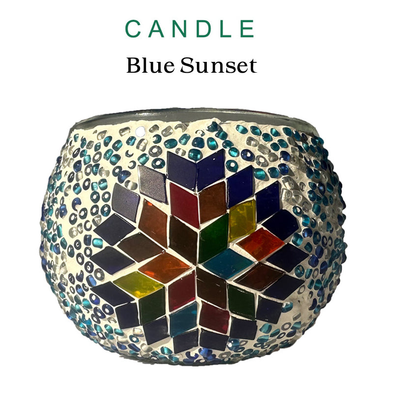 DIY Turkish Mosaic Candle Holder Kit