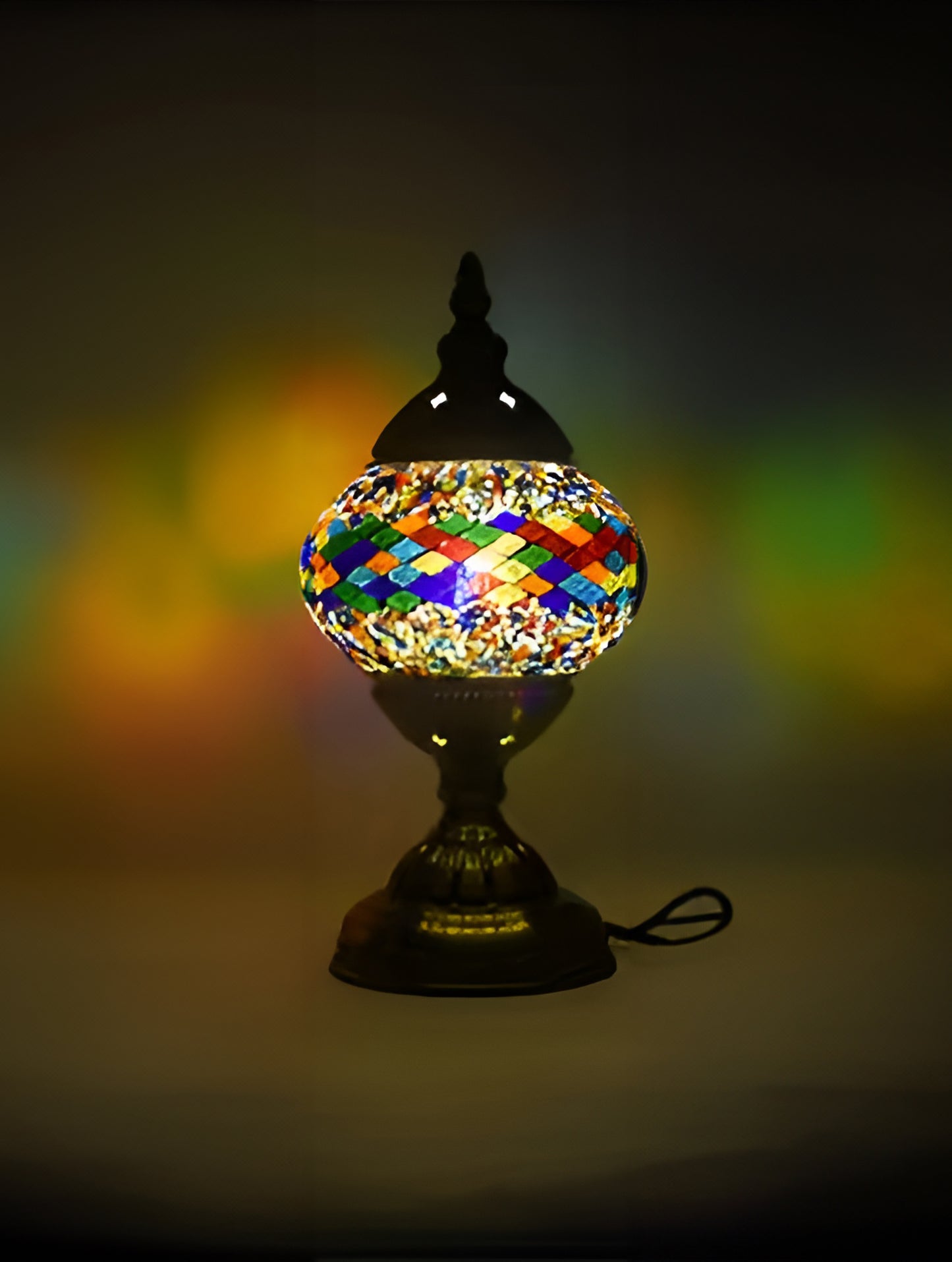 DIY Turkish Mosaic Table Lamp Home Kit