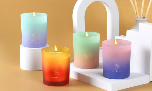 Aura Boho Decor Soy Wax Candle 8 oz.