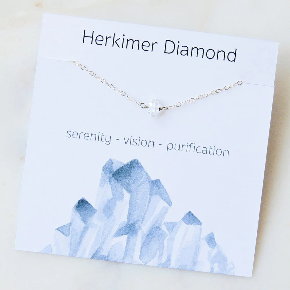 Dainty Birthstone Healing Necklace