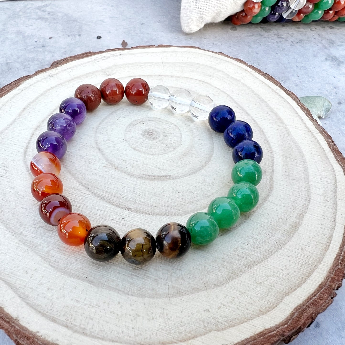 Genuine Gemstone Chakra Bracelets