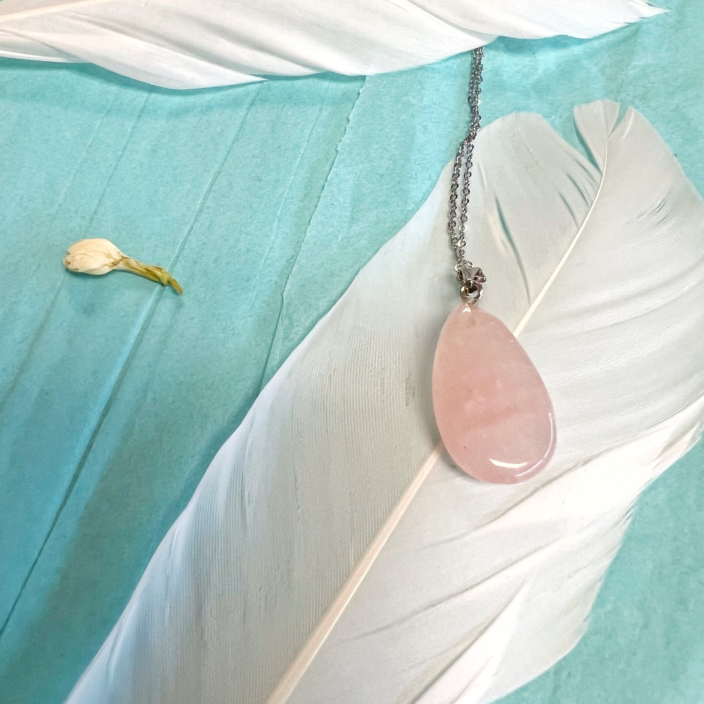 Teardrop Gemstone Necklace