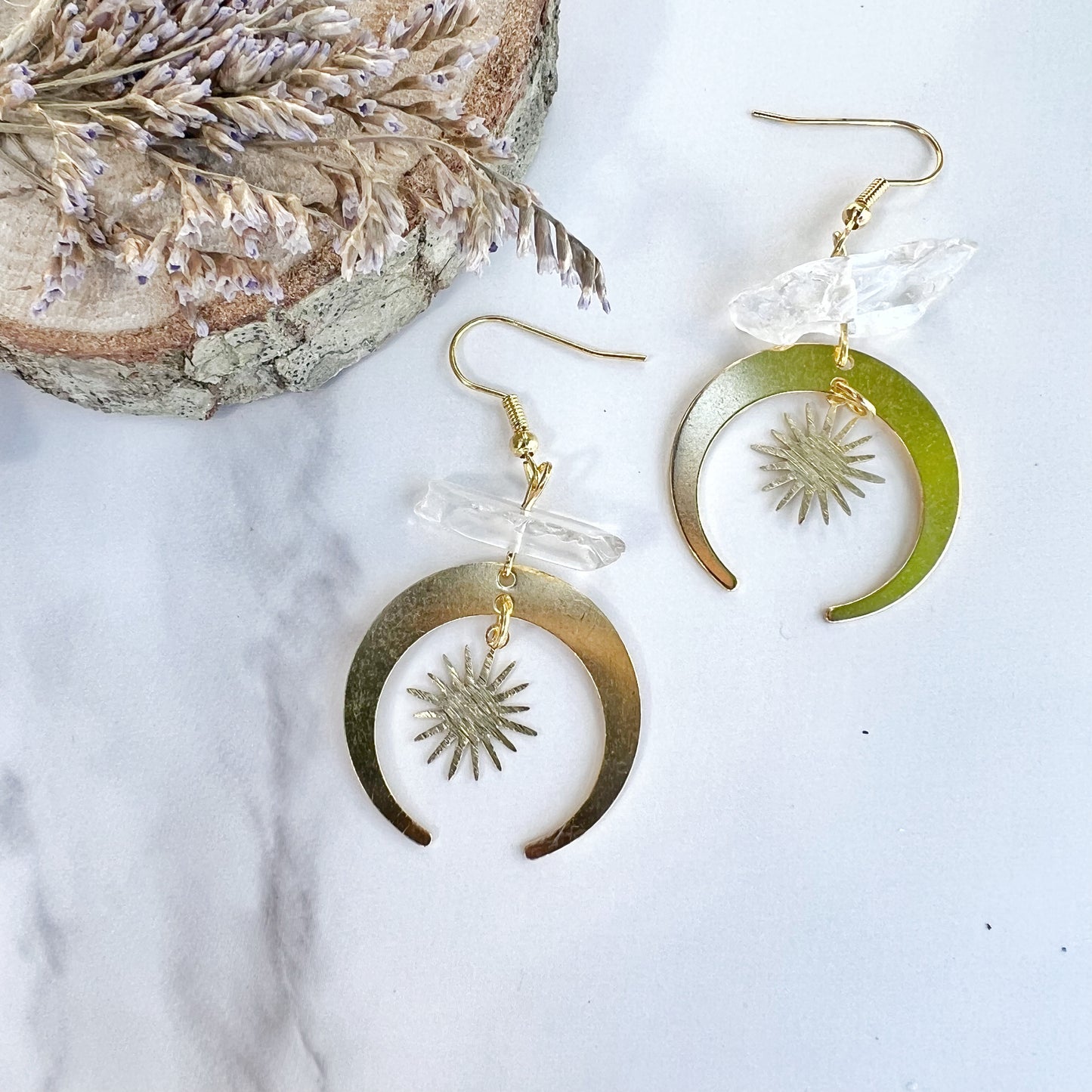 Celestial Crystal Earring