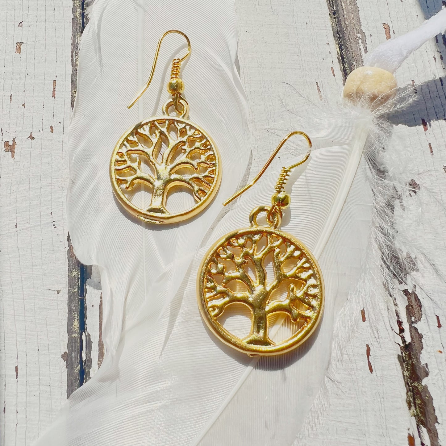 Boho Tree of Life Earring