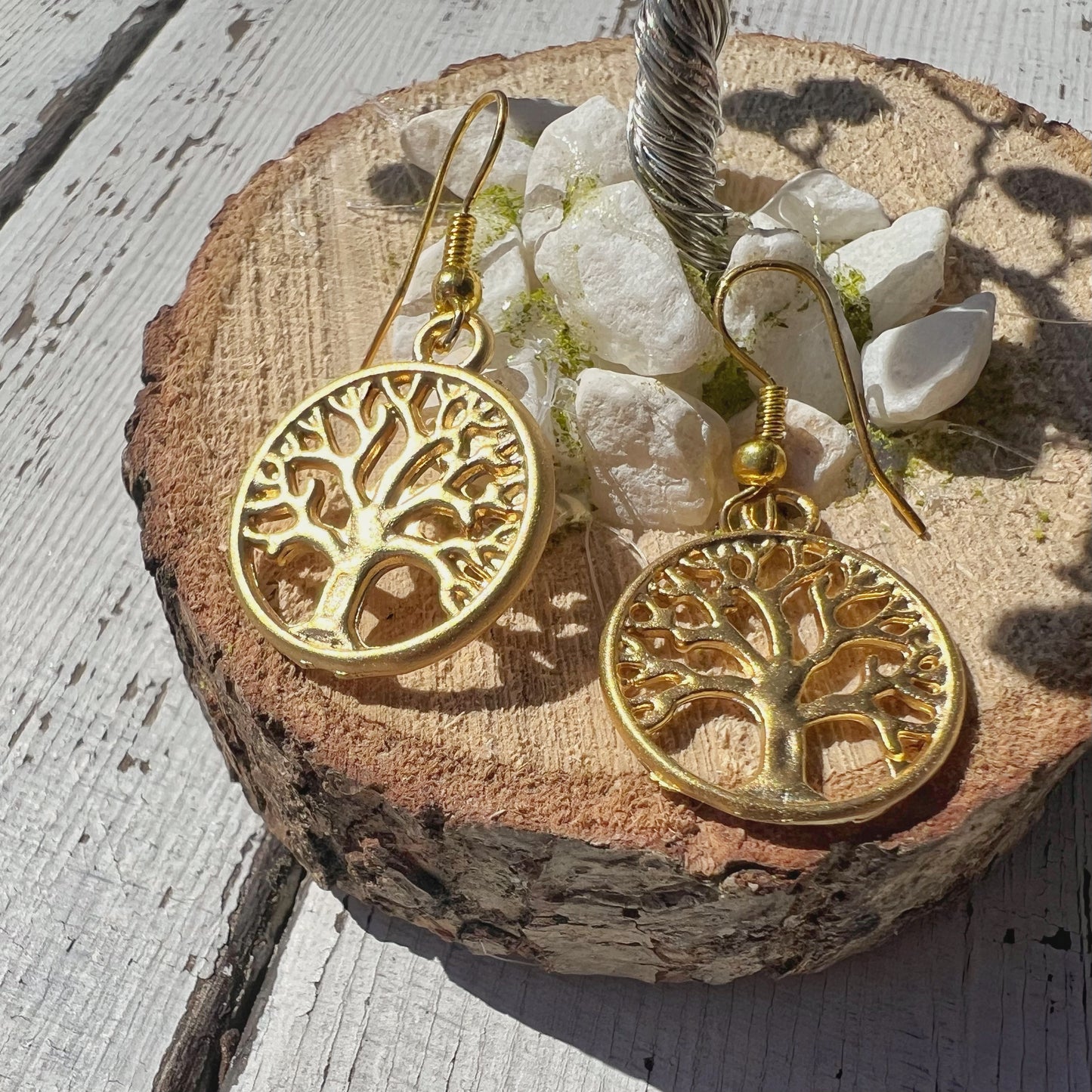 Boho Tree of Life Earring