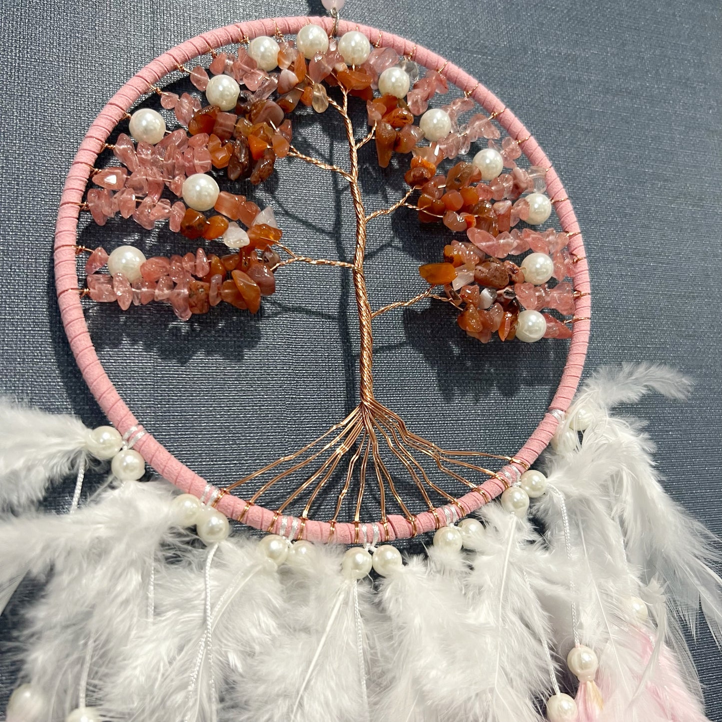 Gemstone Dream Catcher