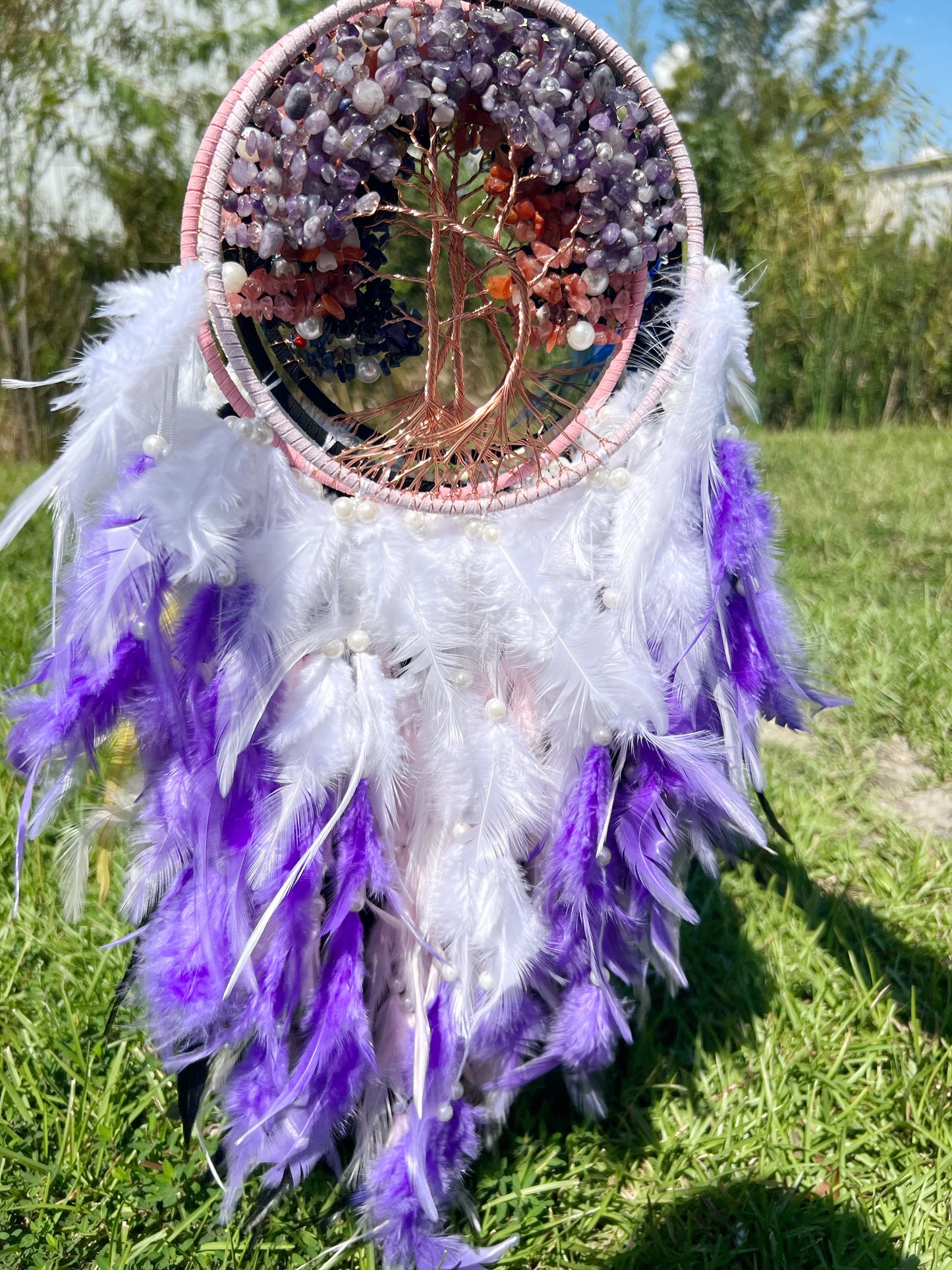 Gemstone Dream Catcher