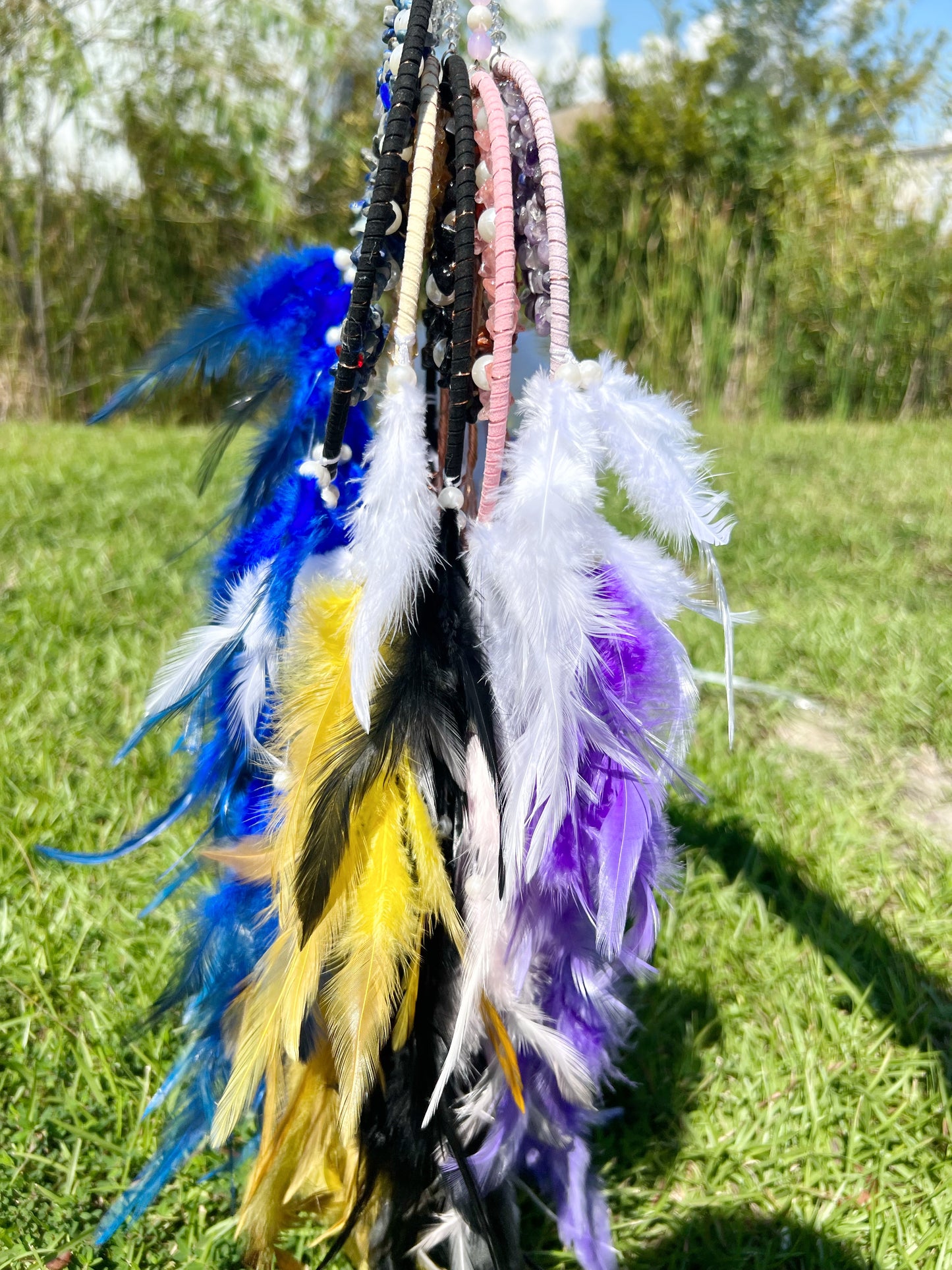 Gemstone Dream Catcher