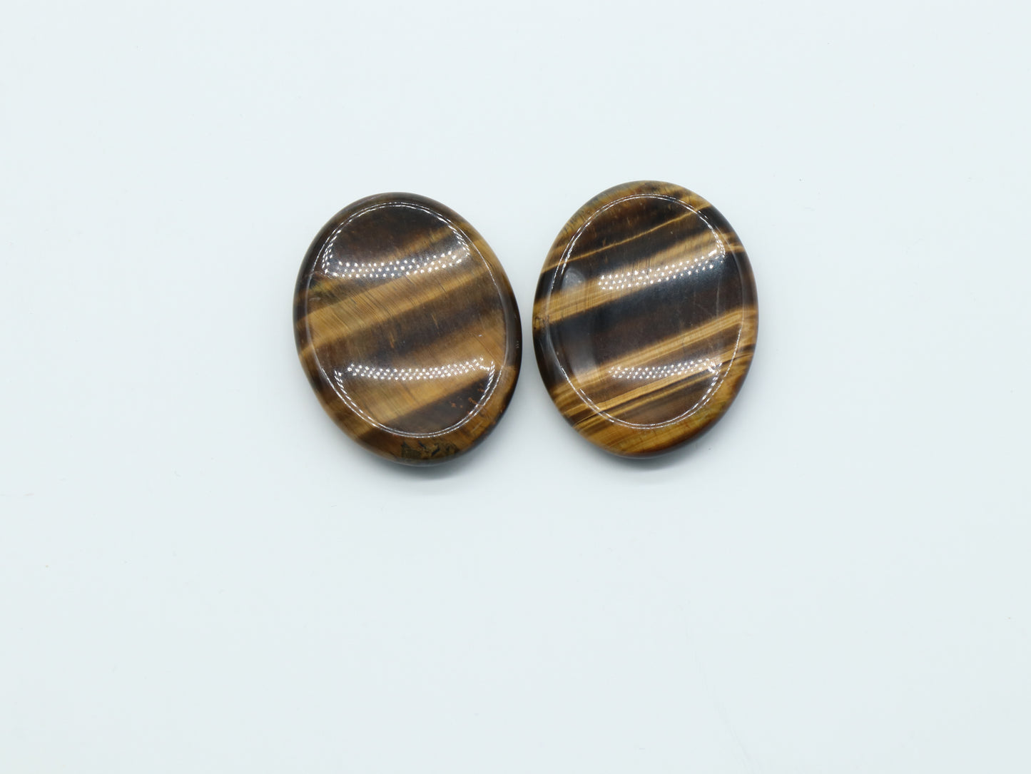 Hand-carved Gem Worry Stones