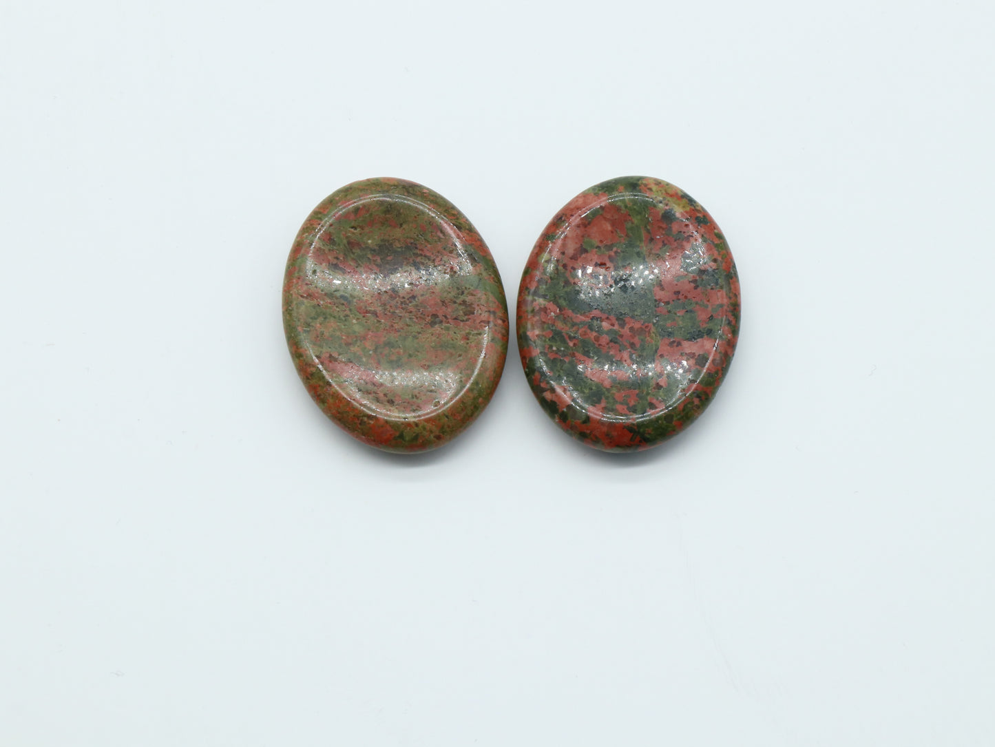 Hand-carved Gem Worry Stones
