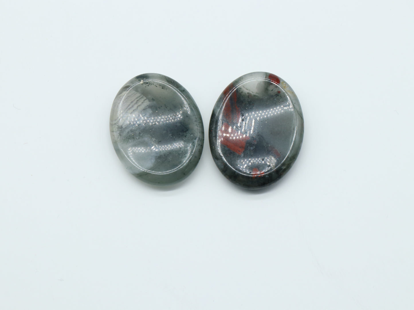 Hand-carved Gem Worry Stones