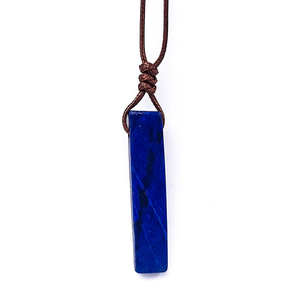 Irregular Gemstone Bar Necklace