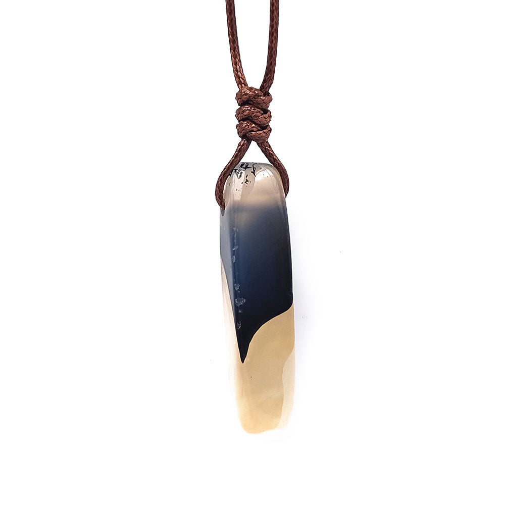 Irregular Gemstone Bar Necklace