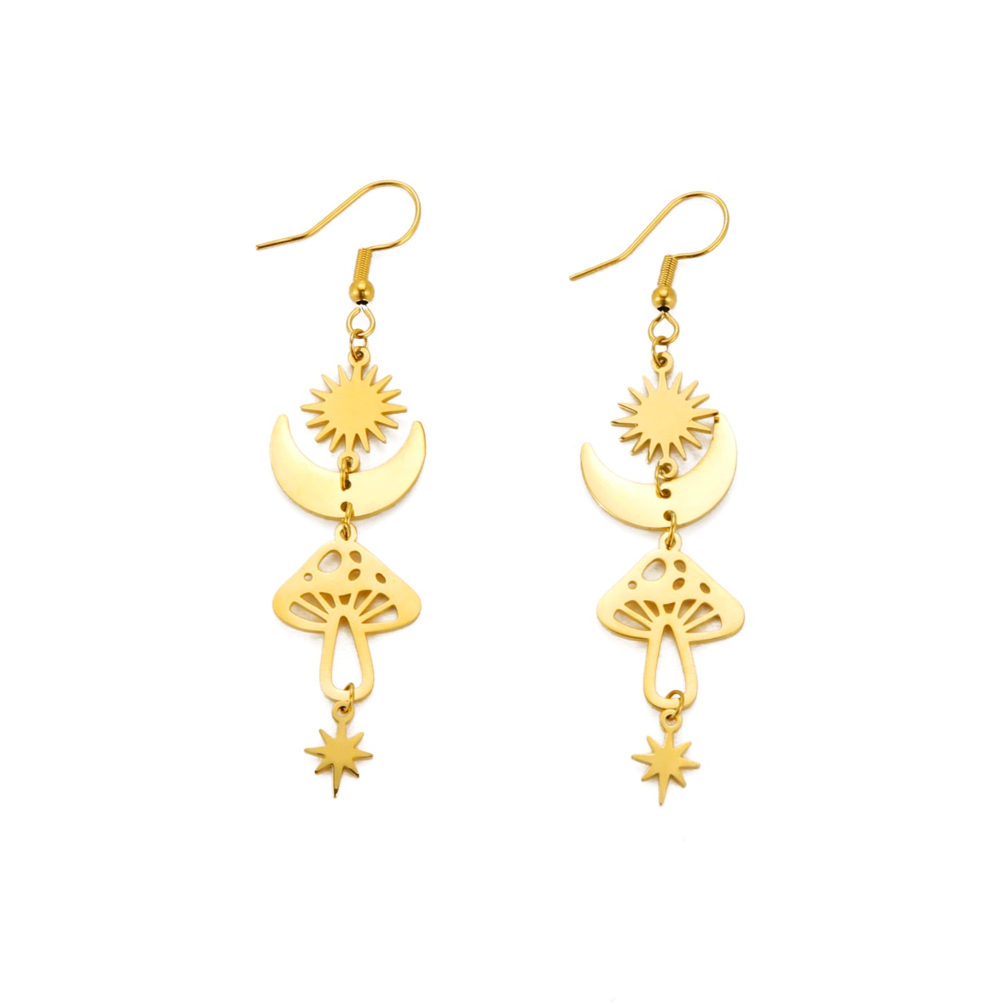 Celestial Mushroom Earring