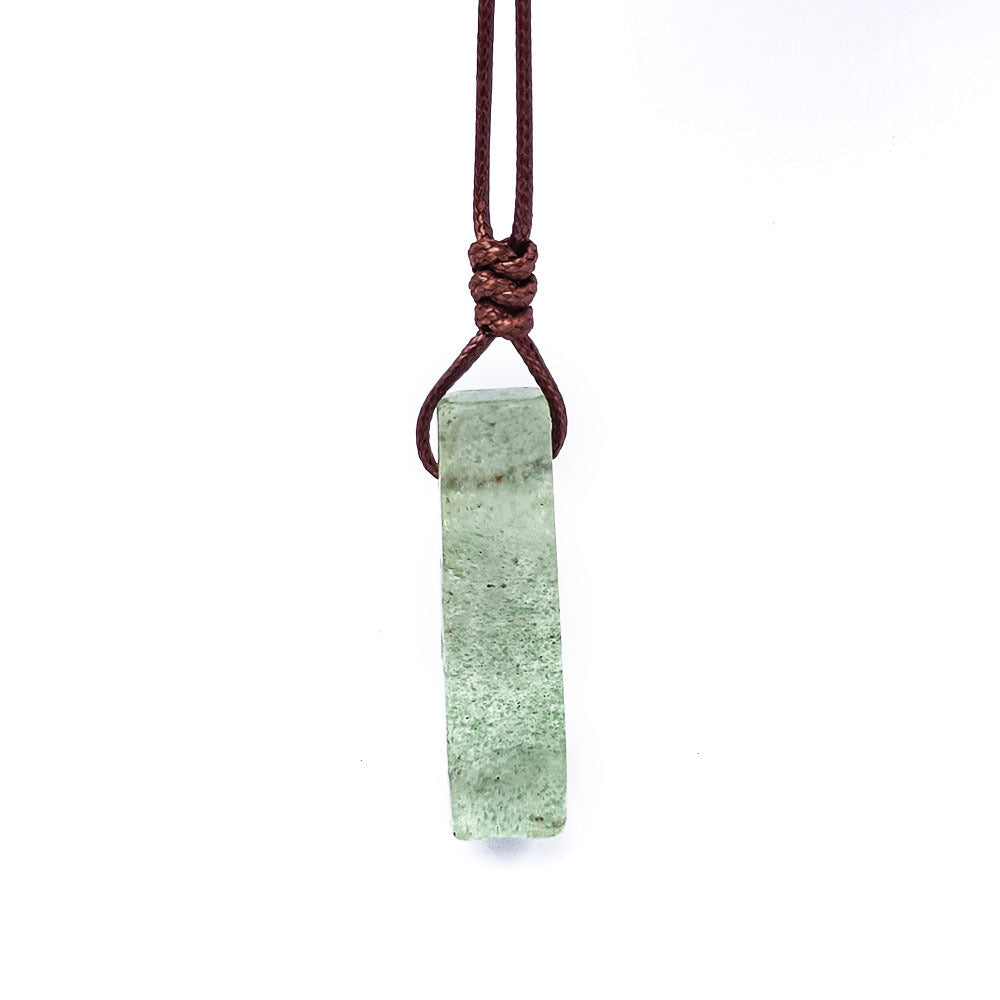 Irregular Gemstone Bar Necklace