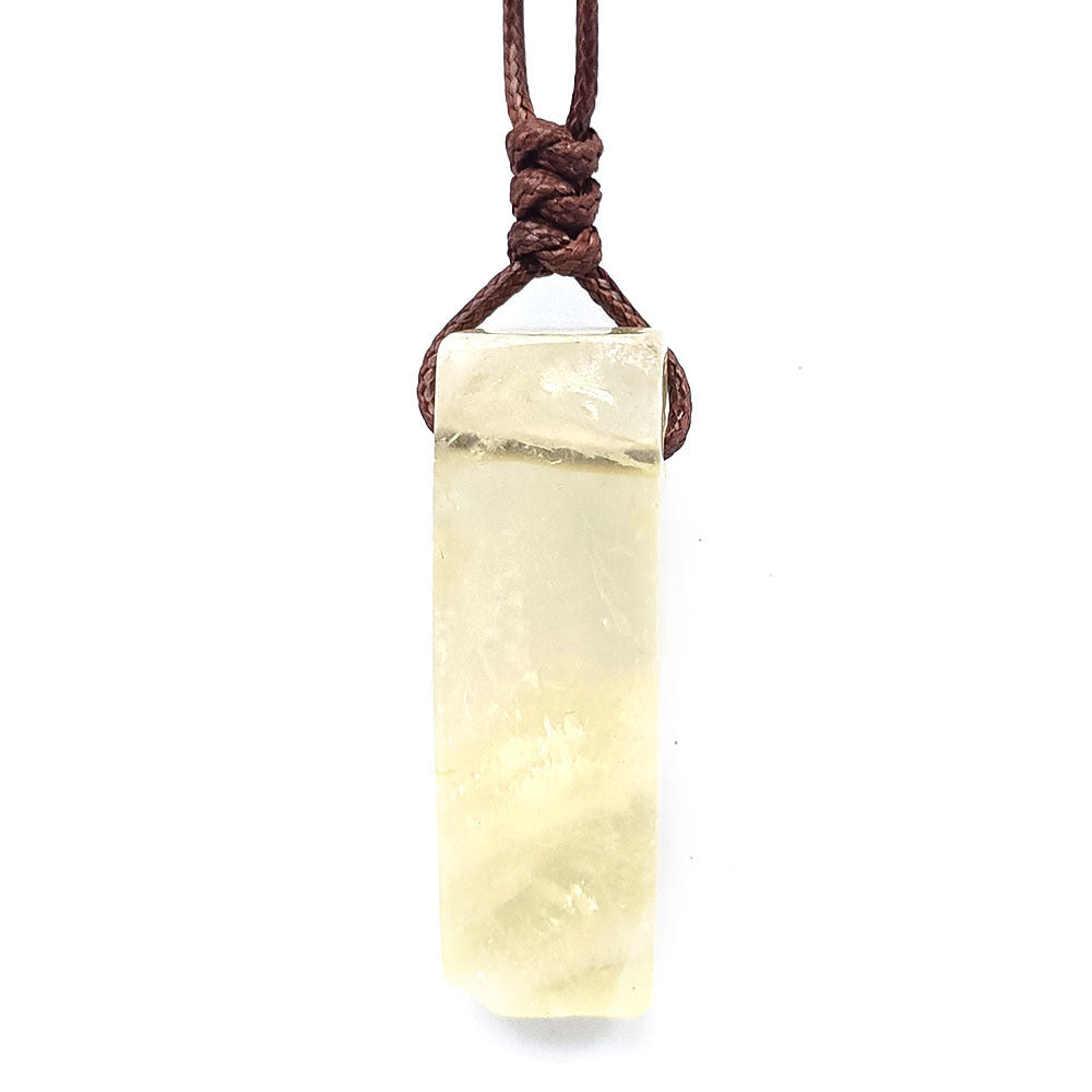 Irregular Gemstone Bar Necklace