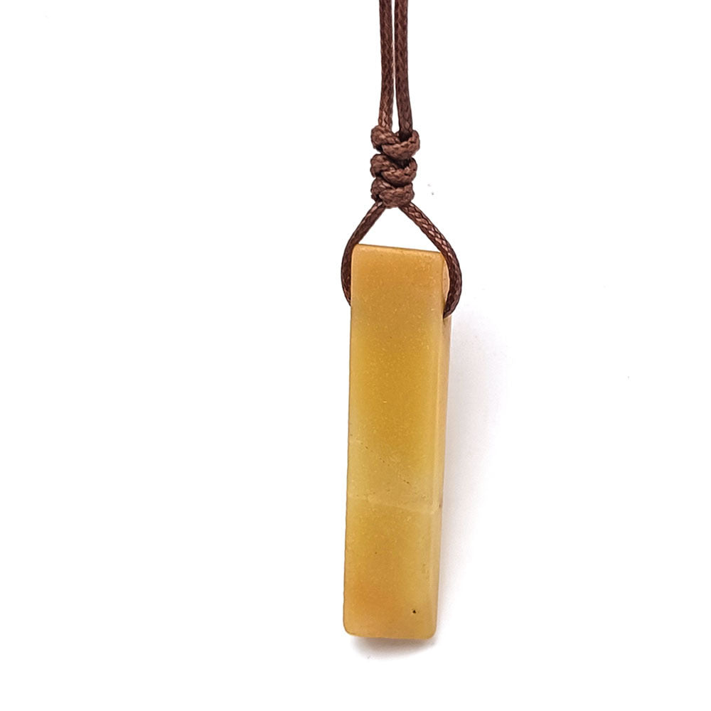 Irregular Gemstone Bar Necklace