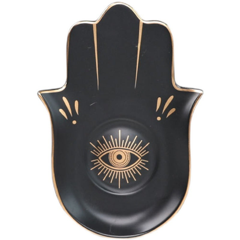 Evil Eye Hamsa Dish