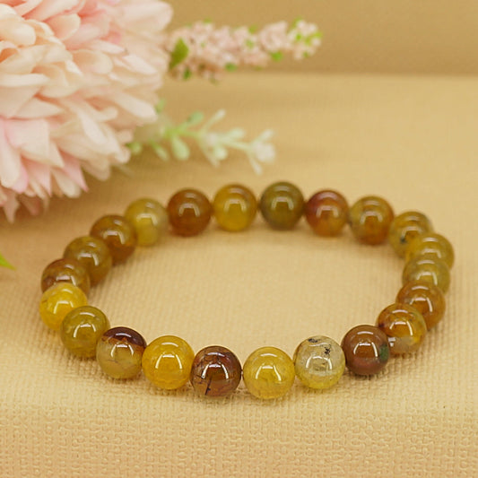 Yellow Dragon Vein Bracelet