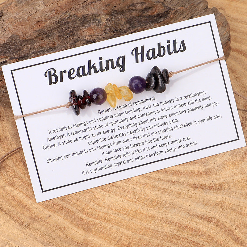 Energy Mantra Bracelet - Breaking Habits