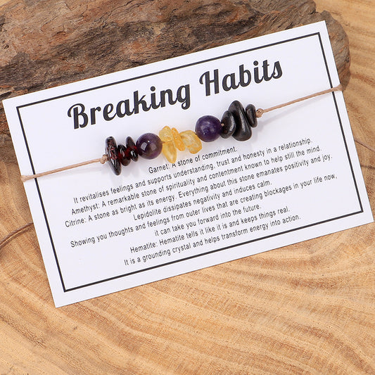 Energy Mantra Bracelet - Breaking Habits