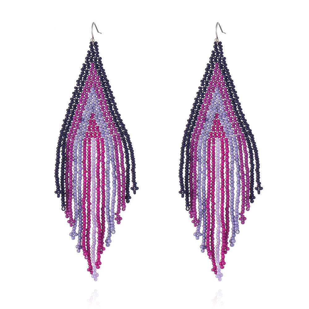 Mystery Miyuki Beaded Earrings