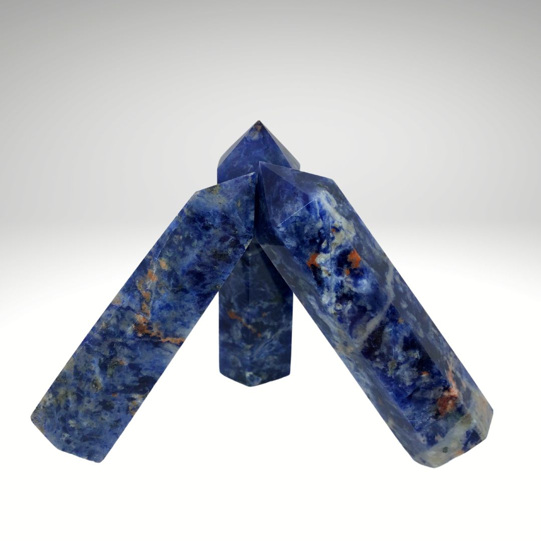 Lapis Lazuli Obelisk Crystal Tower