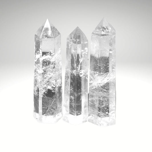 Clear Quartz Obelisk Crystal Tower