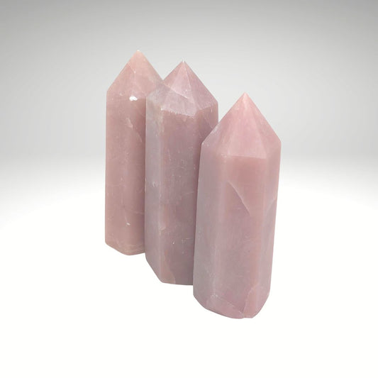Pink Calcite Obelisk Crystal Tower