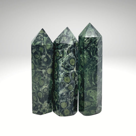 Kambaba Jasper Obelisk Crystal Tower