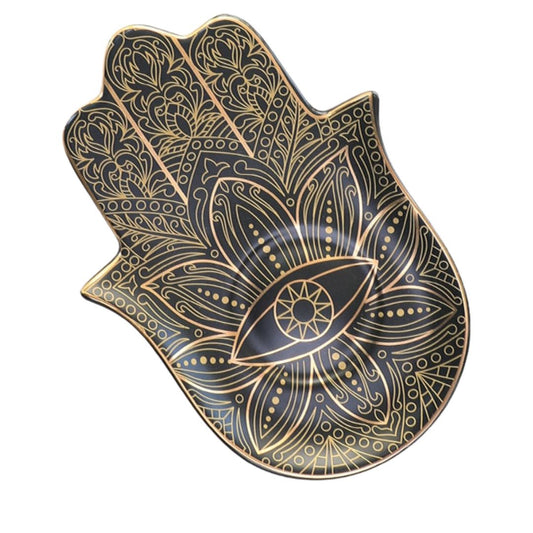 Evil Eye-Good Looking Eye Dish-Black