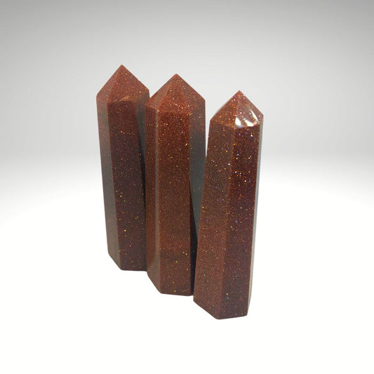 Goldstone Obelisk Crystal Tower