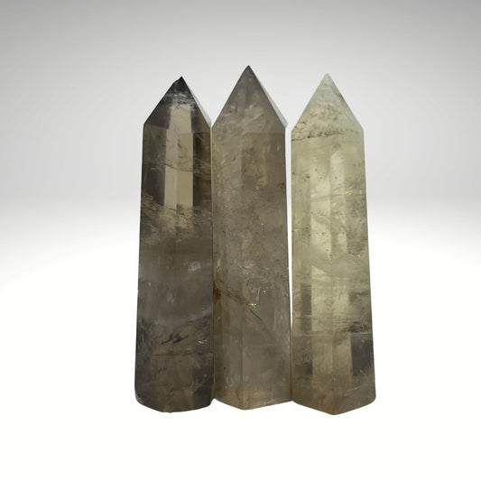Smoky Quartz Obelisk Crystal Tower