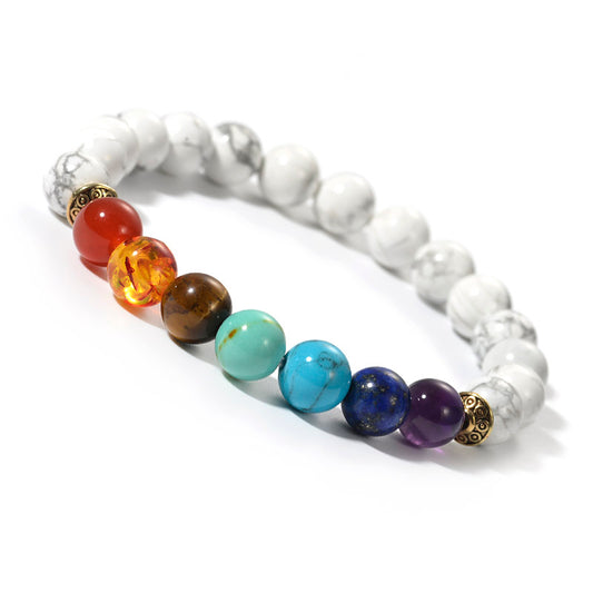 Chakra Bracelet - Howlite
