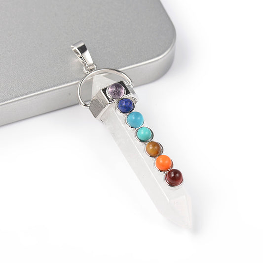 Chakra Necklace-Crystal Quartz