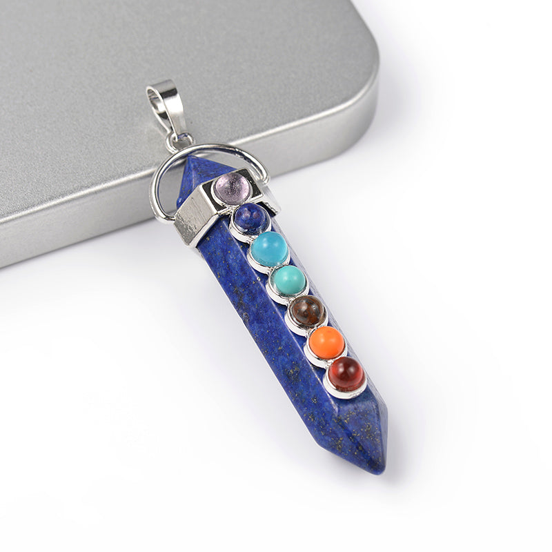 Chakra Necklace Hexagonal-Lapis Lazuli