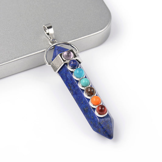 Chakra Necklace Hexagonal-Lapis Lazuli