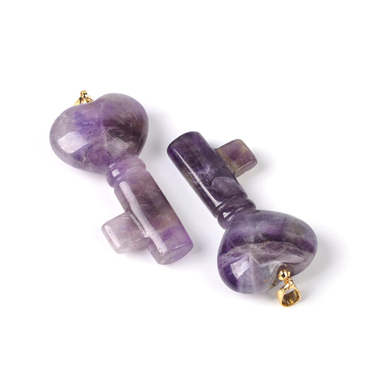 Amethyst Key-Necklace