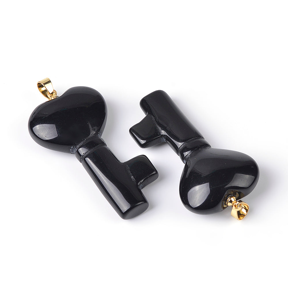 Black Onyx Key-Necklace