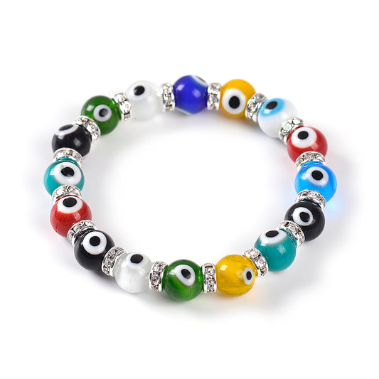 Evil Eye Bracelet - Rainbow