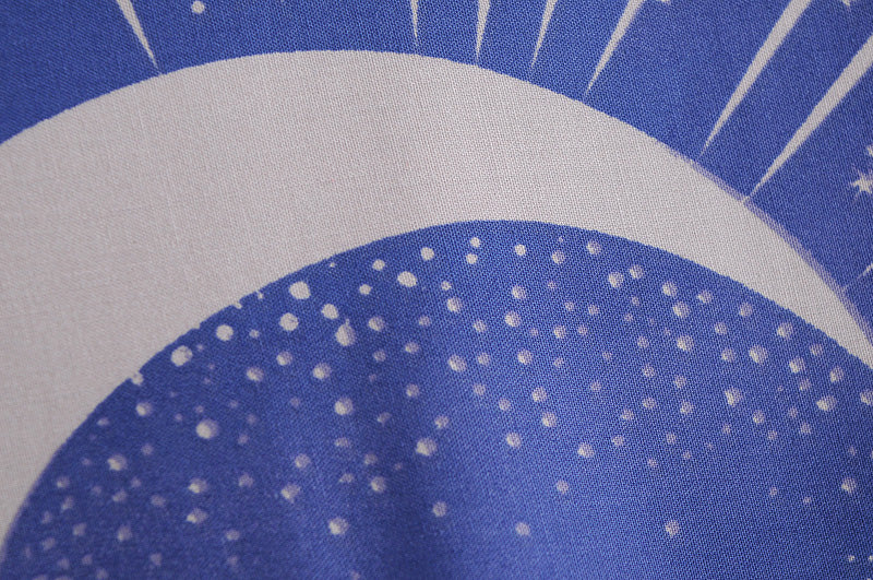 Blue Bohemian Moon Kimono