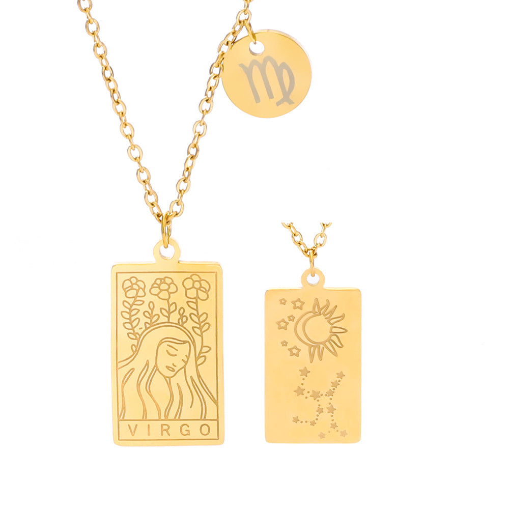 Virgo Zodiac Necklace