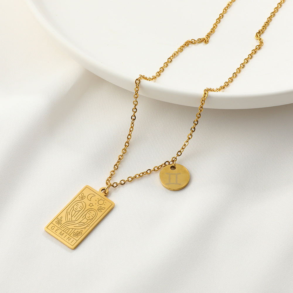 Gemini Zodiac Necklace