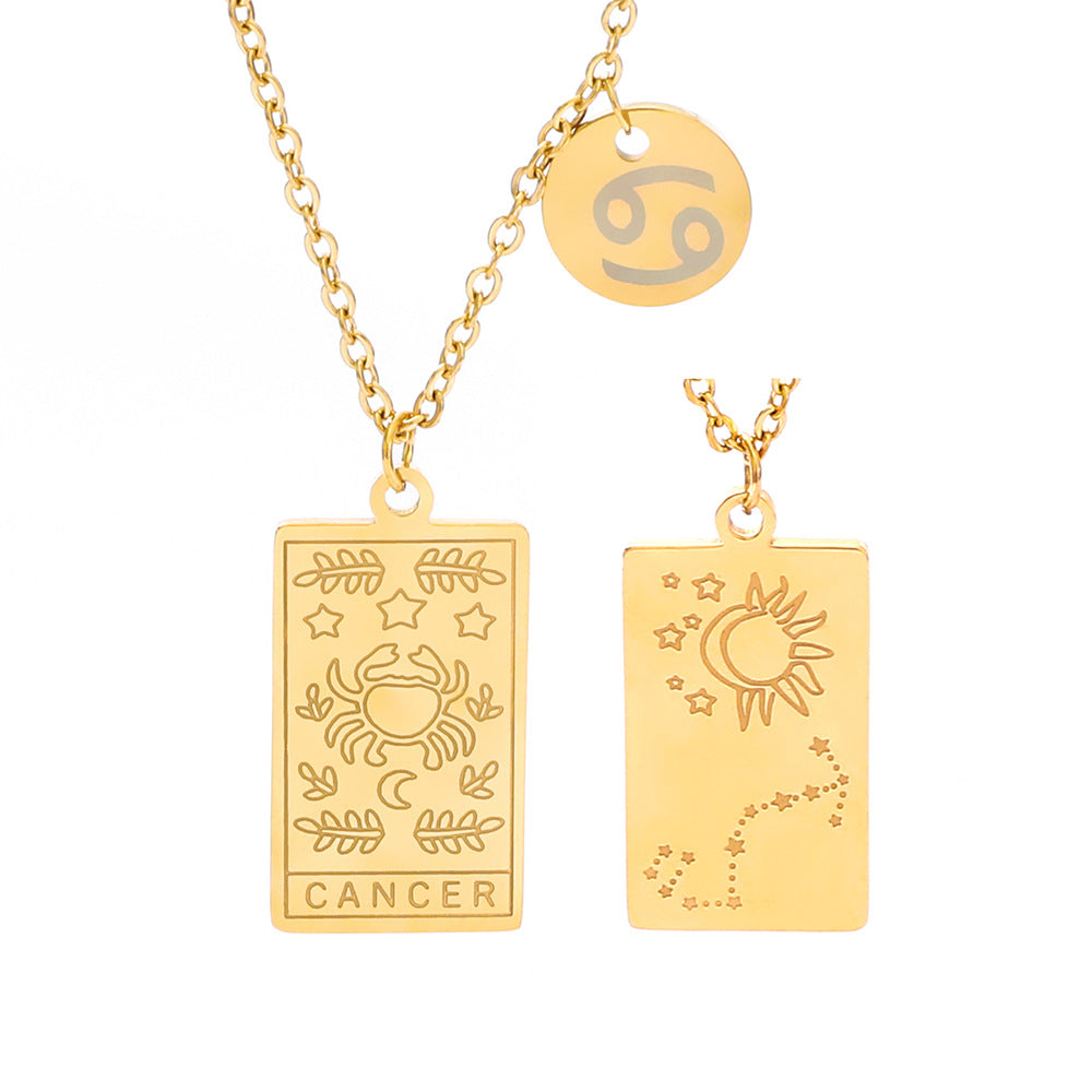 Cancer Zodiac Necklace