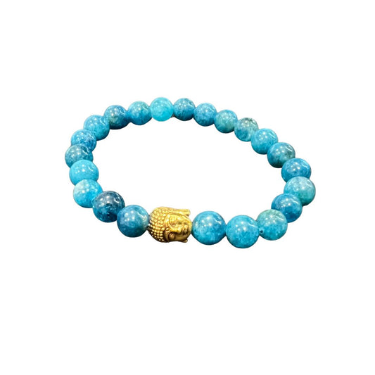 Buddha Bracelet - Apatite